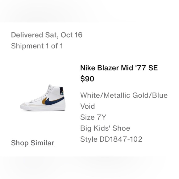 Nike Blazer Mid double swoosh - Picture 7 of 7